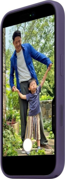 Apple iPhone 17 Silikon Case mit MagSafe Nebelviolett, Bild 2