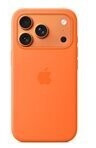 Apple iPhone 17 Pro Silikon Case mit MagSafe Orange, Bild 7