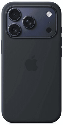 Apple iPhone 17 Pro Silikon Case mit MagSafe Schwarz, Bild 8