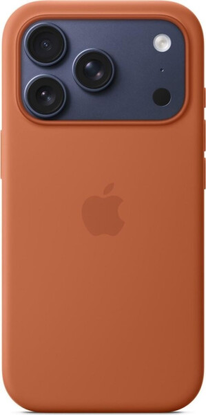 Apple iPhone 17 Pro Silikon Case mit MagSafe Terracotta