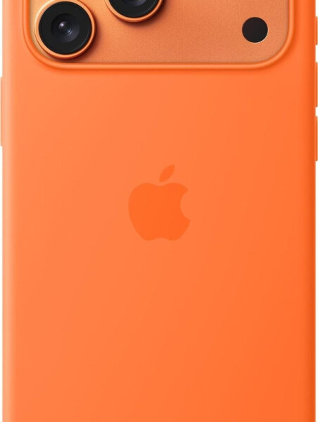 Apple iPhone 17 Pro Max Silikon Case mit MagSafe Orange, Bild 5