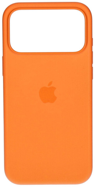 Apple iPhone 17 Pro Max Silikon Case mit MagSafe Orange, Bild 8