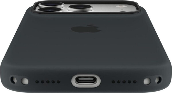 Apple iPhone 17 Pro Max Silikon Case mit MagSafe Schwarz, Bild 5