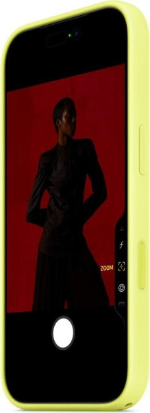 Apple iPhone 17 Pro Max Silikon Case mit MagSafe Neongelb, Bild 2