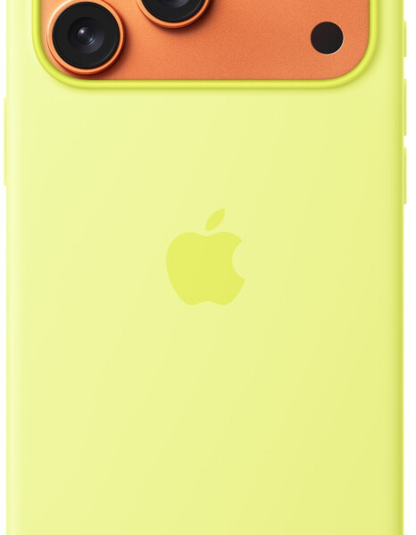 Apple iPhone 17 Pro Max Silikon Case mit MagSafe Neongelb, Bild 8