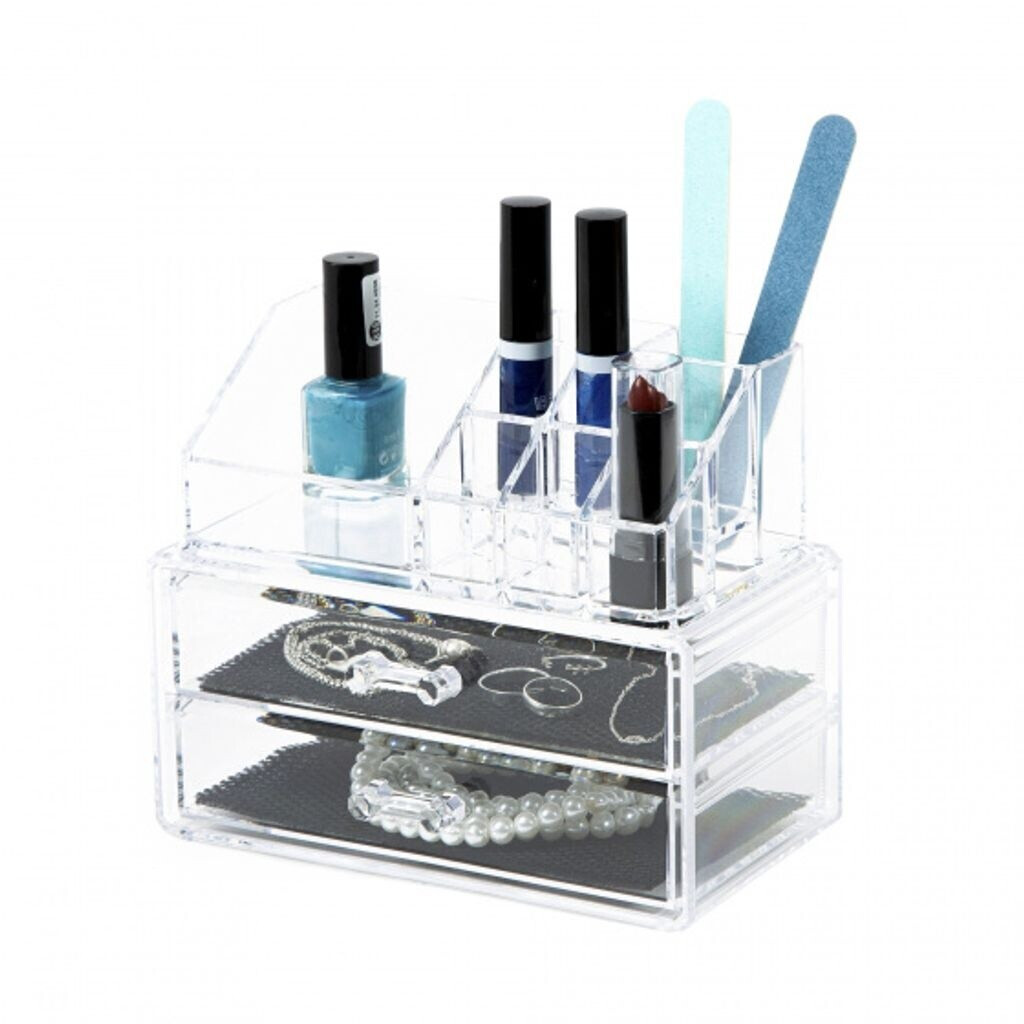 Compactor Kosmetik-Organizer 2 Schubladen transparent ab 13,99 ...