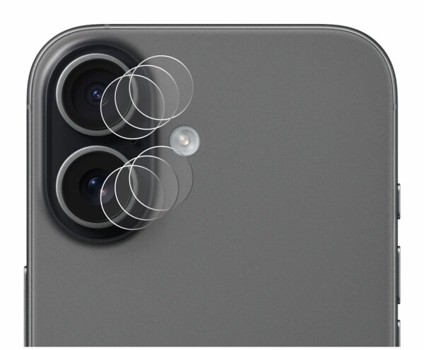 Savvies Displayschutzfolie Schutzfolie für Apple iPhone 17 (NUR Kameraschutz), 18 Stück, Displayschutz Schutz Folie Klar Transparent, Bild 2