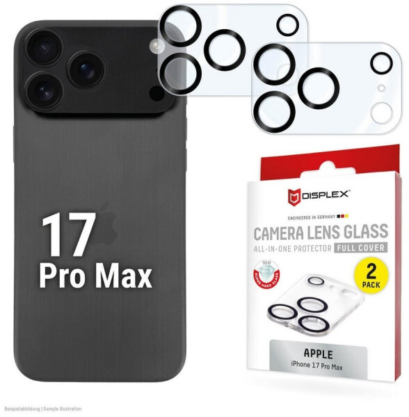 Displex CamGlass All-In-One iPhone 17 Pro Max