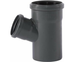 Produktbild von Ostendorf 173000 HTsafe Abwasserrohr DN 75 Mm (150 Mm) – Schwer Entflammbar, Schalldämmend, Grau – Nachfolger Von HT