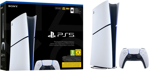 Sony PlayStation 5 Slim (PS5 Slim) Digital Edition Standard Edition 825GB