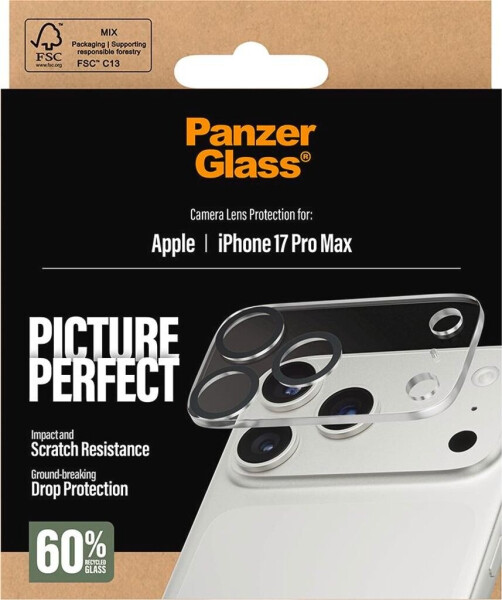PanzerGlass PicturePerfect Kameraschutz iPhone 17 Pro Max, Bild 4
