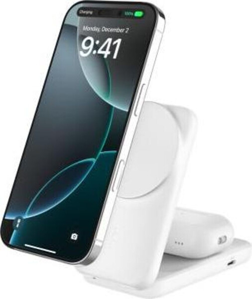 Belkin UltraCharge Faltbare magnetische 2-in-1-Ladestation mit Qi2 25W, Bild 5