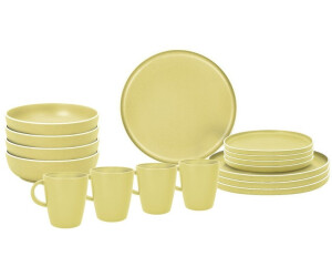 Brunner Outdoor Dolomit Geschirrset, 16-teilig, gelb