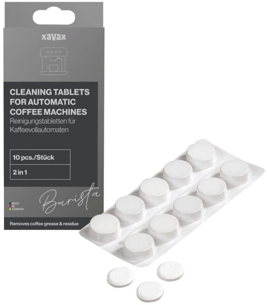 Xavax Reinigungstabletten 111889 für Kaffeevollautomaten 10 Tabletten (00111281), Bild 3