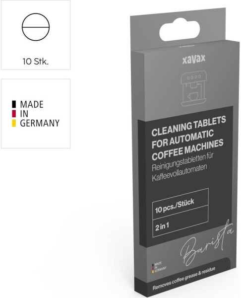 Xavax Reinigungstabletten 111889 für Kaffeevollautomaten 10 Tabletten (00111281), Bild 5
