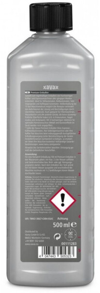 Xavax 111283 Premium-Entkalker 500ml Kaffeezubereitungsset (Weiß) (00111283), Bild 3