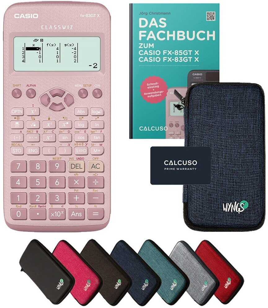Casio FX-83GT X ClassWiz mit Schutztasche ab 62,99 € | Preisvergleich Casio FX-83GT X ClassWiz mit Schutztasche ab 62,99 € | Preisvergleich