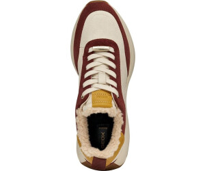 Geox D Amabel A Sneakers voor dames, Off White Skin, 38 EU