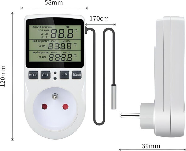 Retoo Thermostat für Steckdose (E634), Bild 16