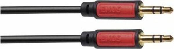 EMOS SM5001 Klinkenkabel 3,5mm Stereo Stecker 3,5mm Stecker Länge 1,5m schwarz (2335050010), Bild 7