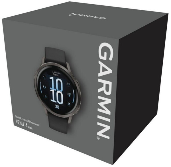 Garmin Venu 4 41mm Schwarz/Schiefergrau Silikon-Armband, Bild 14