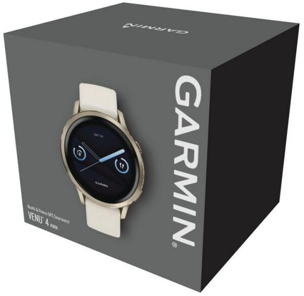 Garmin Venu 4 41mm Lunargold/Bone Silikon-Armband, Bild 14