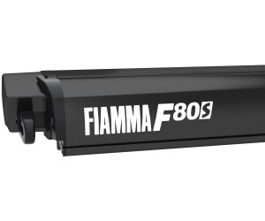 Fiamma F80L Markise schwarz, 450cm, Royal Grey
