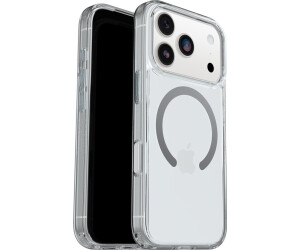OtterBox SYMMETRY Custodia Trasparente Per IPhone 12 / 12 Pro, Antibatterica, Sottile E Resistente Agli Urti, Argento