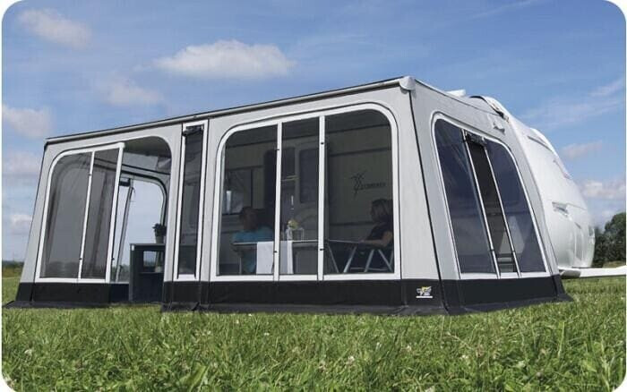 Wigo Rolli Plus Panoramic Markisenzelt, Gr. 9 (981-1015cm), 250cm