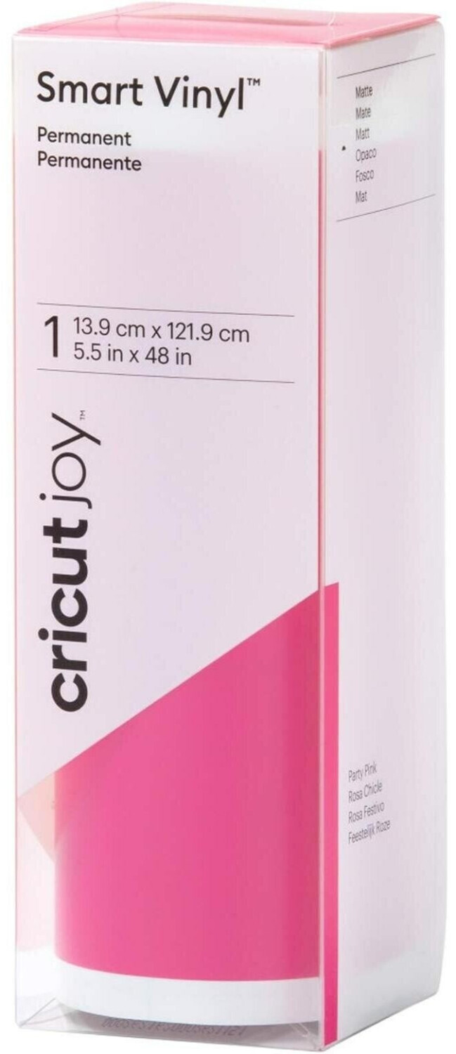 Cricut Smart Vinyl Permanent 33 x 91 cm 1 Bogen (Party Pink)