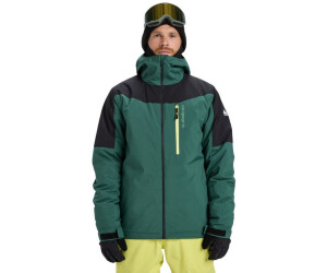 Quiksilver Titano Jk Skijacke grün schwarz