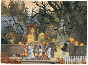 SunsOut Friends on Halloween