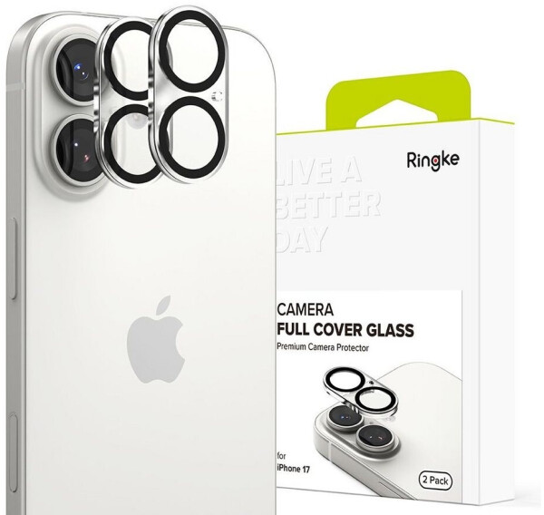 Ringke Kameraschutz Camera Full Cover Glass für iPhone 17 2 Stück, Bild 2