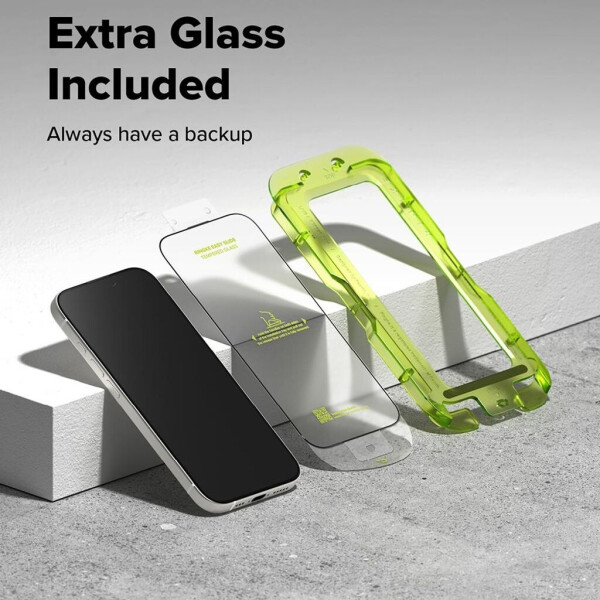 Ringke Gehärtetes Bildschirmglas mit Applikator für iPhone 17 Pro Easy Slide 2 Stück, Bild 13