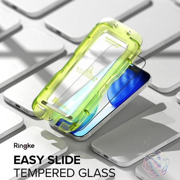 Ringke Gehärtetes Bildschirmglas mit Applikator für iPhone 17 Pro Easy Slide 2 Stück, Bild 10