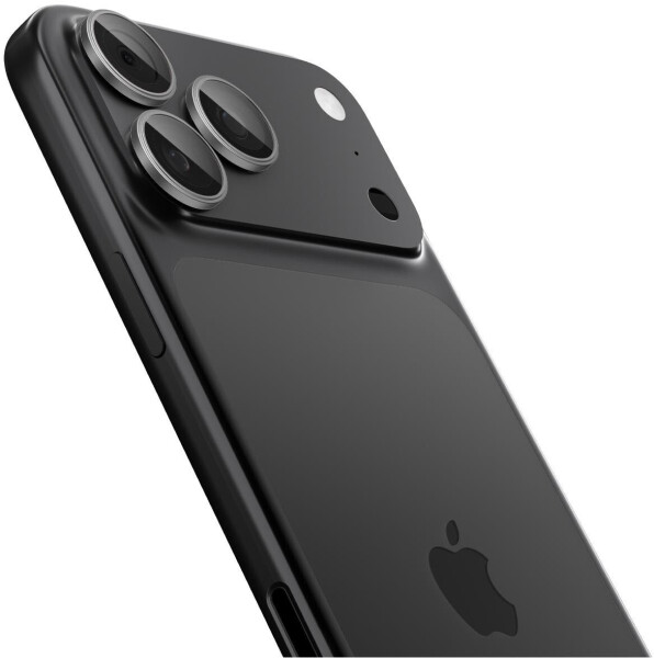 Spigen Glas für die Kamera für iPhone 17 Pro Max - 14 Pro Glas.tR Ez Fit Optik Pro 2-Pack Schwarz-Grau, Bild 3