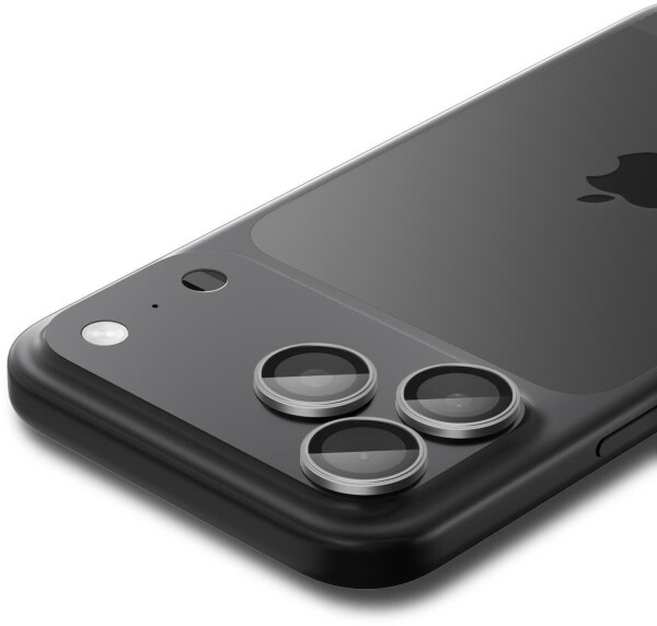 Spigen Glas für die Kamera für iPhone 17 Pro Max - 14 Pro Glas.tR Ez Fit Optik Pro 2-Pack Schwarz-Grau, Bild 4