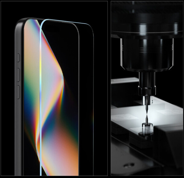Spigen Glas + Applikator für iPhone 17 Pro / 17 / 16 Pro Glas.tR EZ Fit Pro Privacy 1-Pack (AC), Bild 8