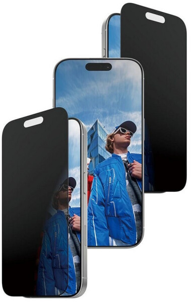 PanzerGlass Privacy Apple iPhone 17/16 Pro mit staubfreier Anwendungsbox