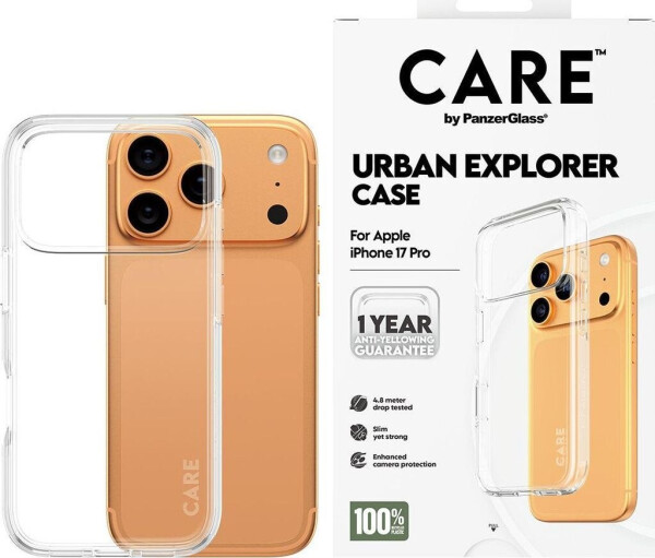 PanzerGlass CARE Hülle Apple iPhone 17 Pro Urban klar