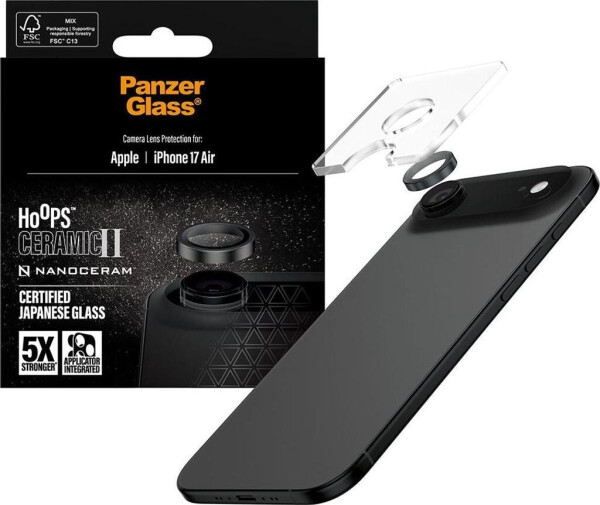 PanzerGlass Hoops Ceramic II Apple iPhone Air, Bild 5