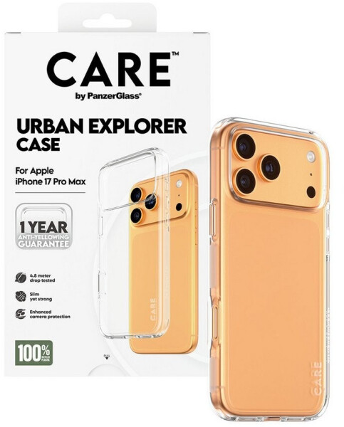 PanzerGlass CARE Hülle Apple iPhone 17 Pro Max Urban klar, Bild 5
