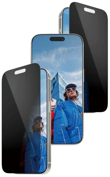 PanzerGlass Privacy Apple iPhone 17 Pro mit staubfreier Anwendungsbox