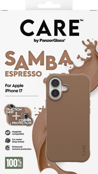 PanzerGlass CARE Hülle Apple iPhone 17 MagSafe Samba Espresso, Bild 4