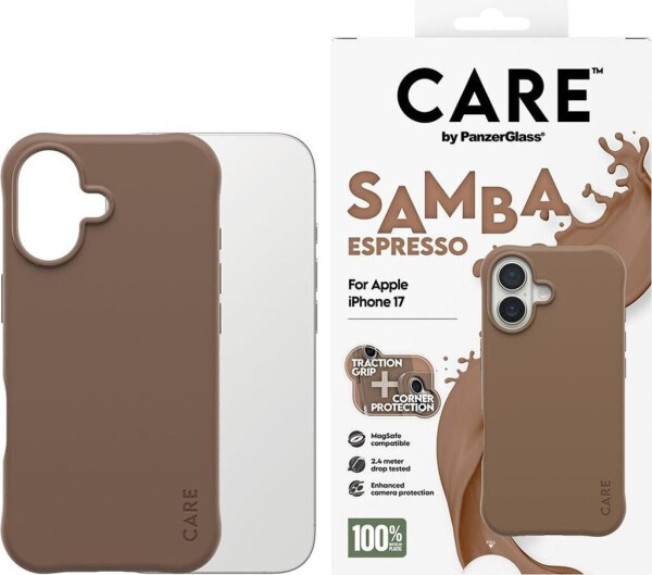PanzerGlass CARE Hülle Apple iPhone 17 MagSafe Samba Espresso, Bild 5