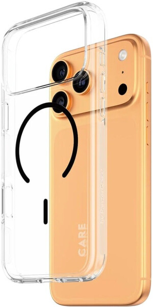 PanzerGlass CARE Hülle Apple iPhone 17 Pro Max Urban klar/schwarz MagSafe