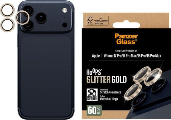 PanzerGlass Hoops Apple iPhone 17 Pro/16 Pro/15 Pro/17 Pro Max/16 Pro Max/15 Pro Max gold, Bild 7