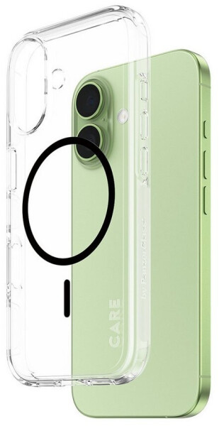 PanzerGlass CARE Hülle Apple iPhone 17 Urban klar/schwarz MagSafe