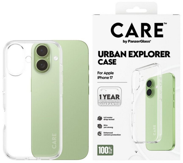 PanzerGlass CARE Hülle Apple iPhone 17 Urban klar, Bild 2