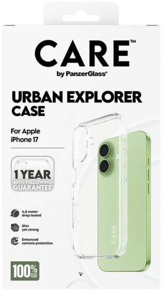 PanzerGlass CARE Hülle Apple iPhone 17 Urban klar, Bild 3